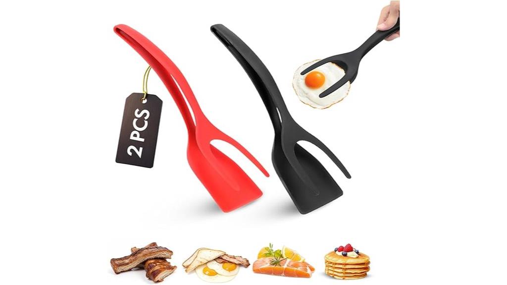 non stick flip tongs