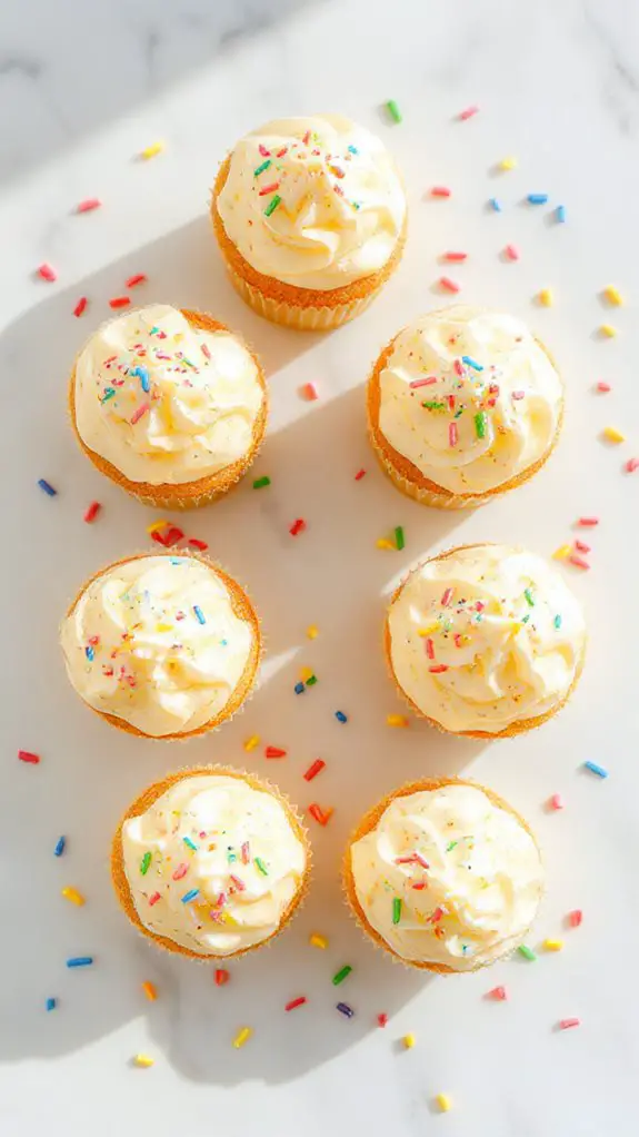 nutritional content of cupcakes