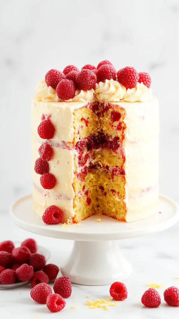nutritional information for cake