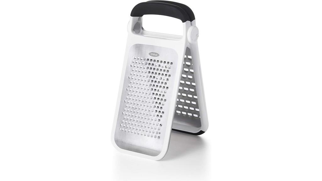 oxo grater with etched steel