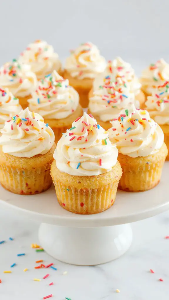 perfect funfetti cupcake recipe