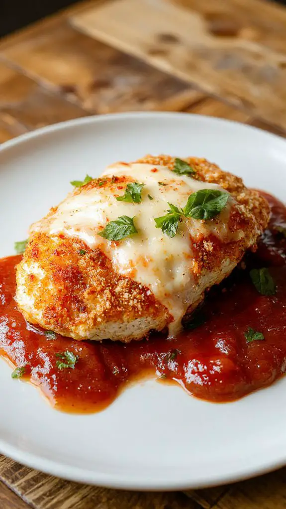perfectly baked crispy chicken