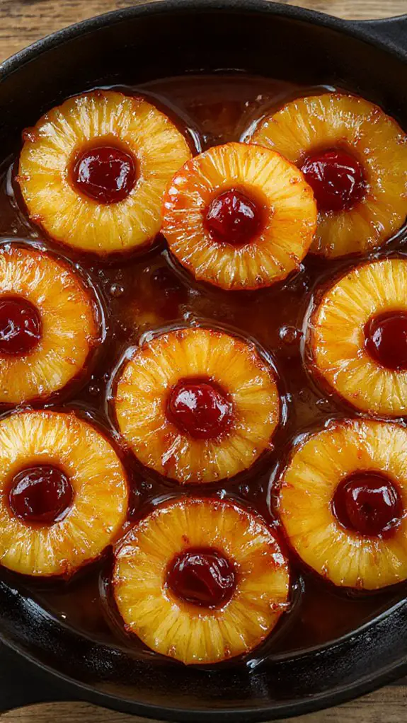 pineapple upside down pancakes