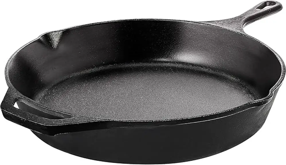 pre seasoned cast iron