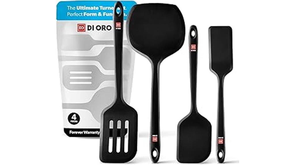 silicone spatula set