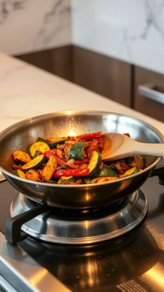 skillet material and comfort
