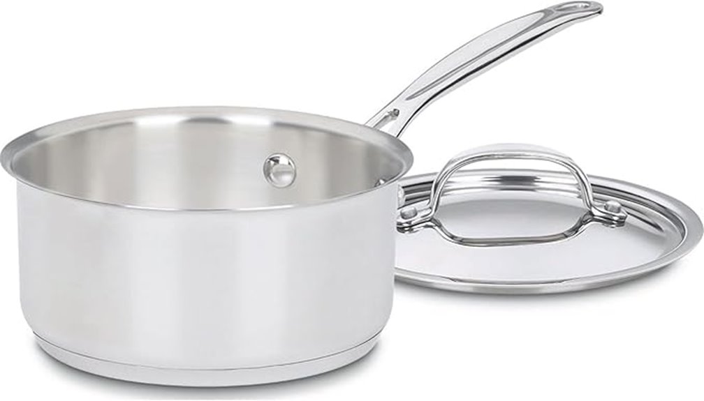 small covered cooking pot
