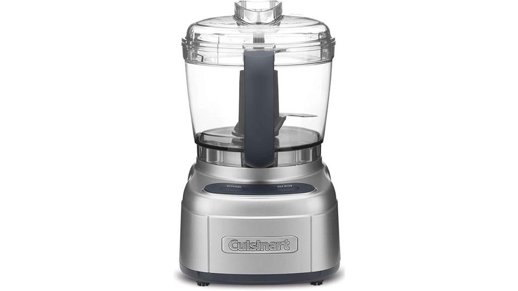 small silver chopper grinder