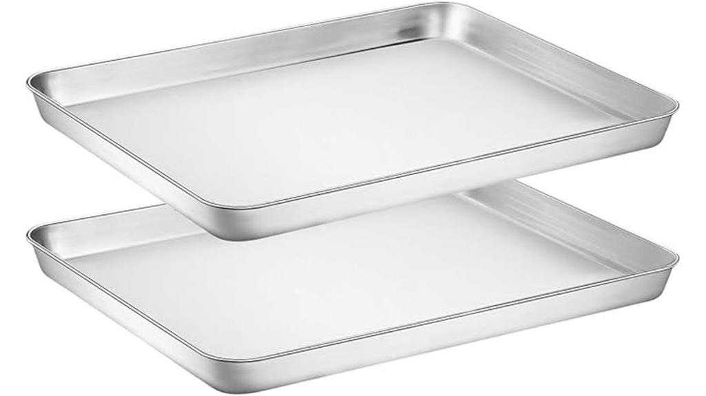 stainless steel baking set