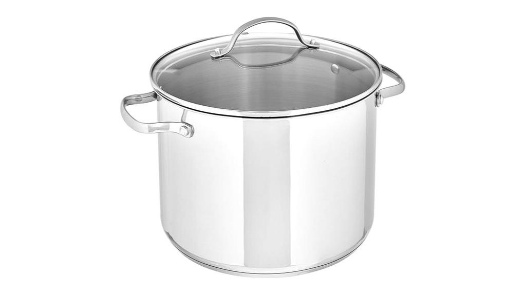 stainless steel stock pot