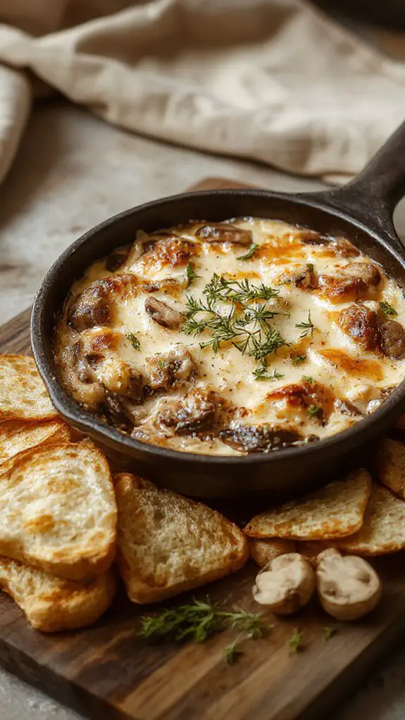 stuffed mushroom dip recipe