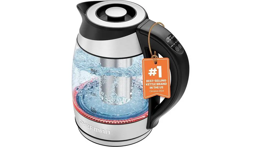 temperature controlled tea kettle