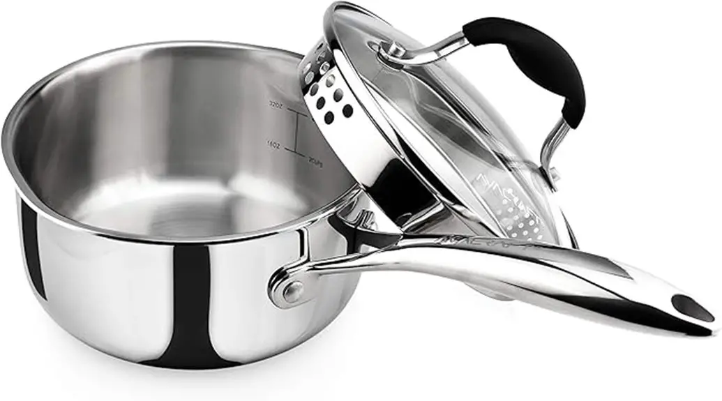 triply stainless steel cookware
