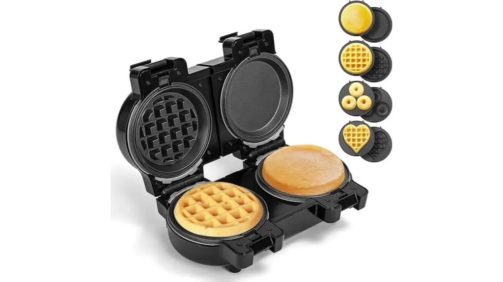 versatile mini waffle maker
