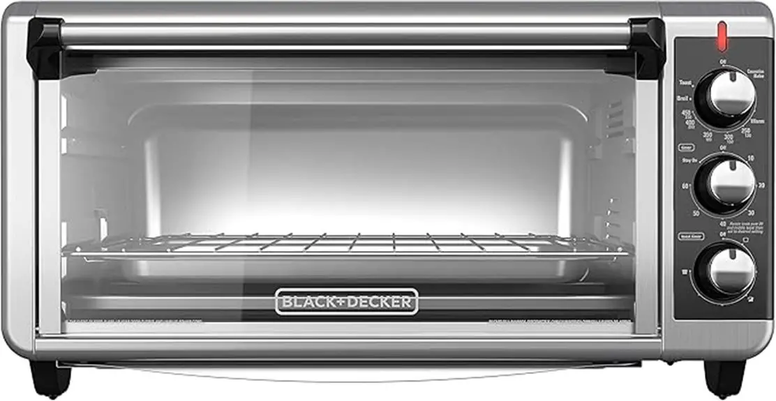 wide convection toaster oven