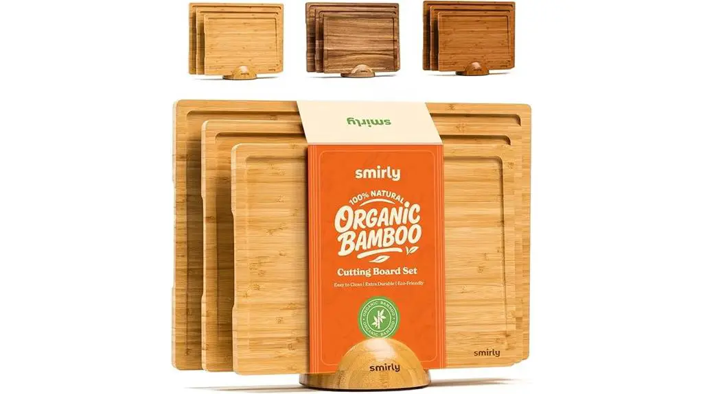 wooden kitchen prep set
