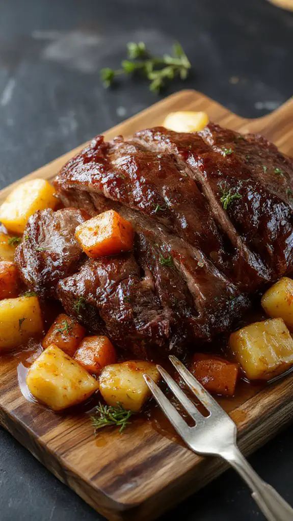 apple cider braised perfection