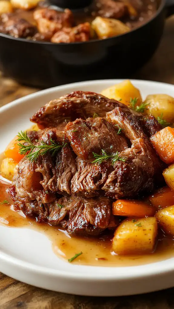 Apple Cider Braised Pot Roast
