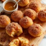 apple donut hole glaze