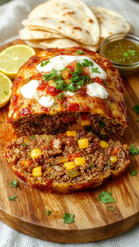 beef mexican fusion loaf