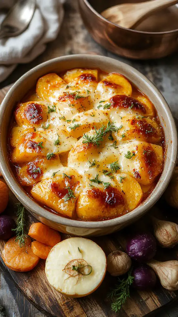 buttered baking dish preparation