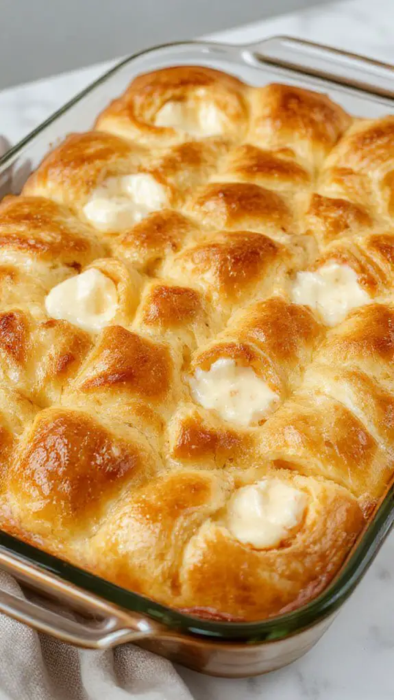 buttery flaky cheesecake shortcut