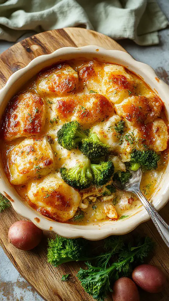 cheesy baked comfort casserole