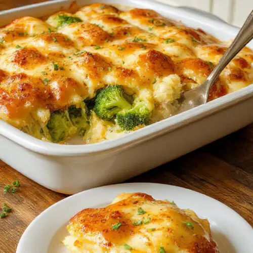 Baked Potato Chicken And Broccoli Casserole Recipe