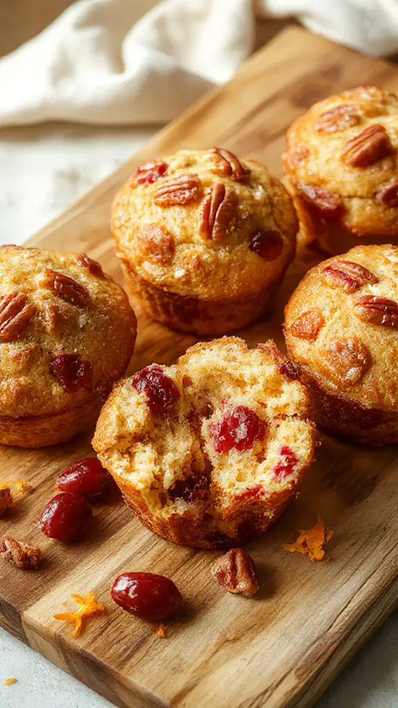 cranberry orange muffins essence