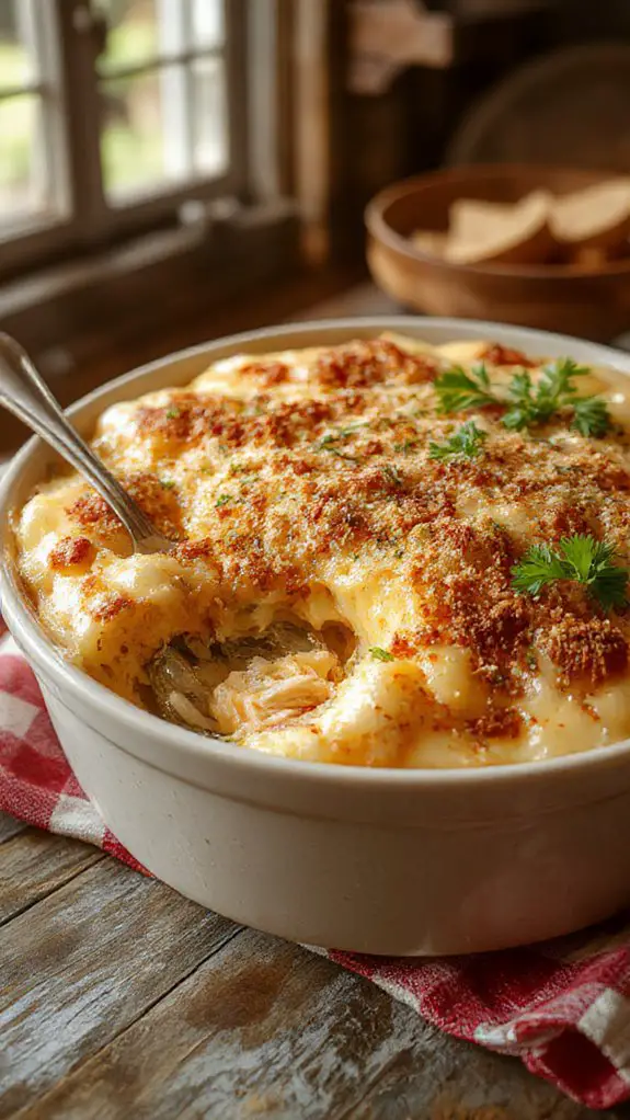 creamy beef noodle casserole