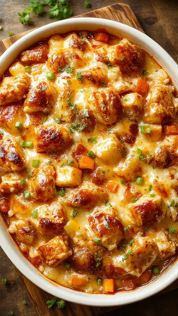 creamy chicken casserole dish