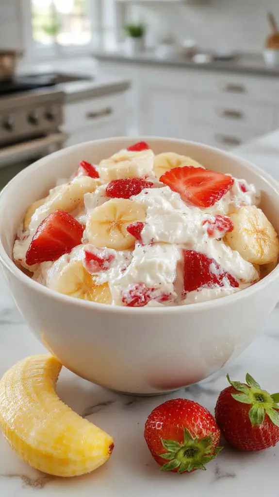 creamy fruit dessert delight