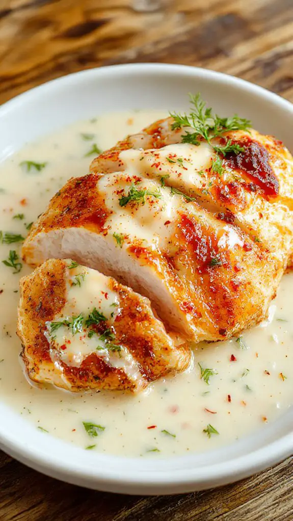 creamy ranch chicken nutrition