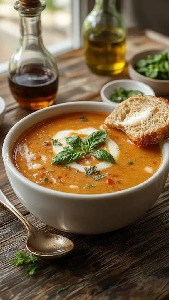 creamy simmered tomato blend