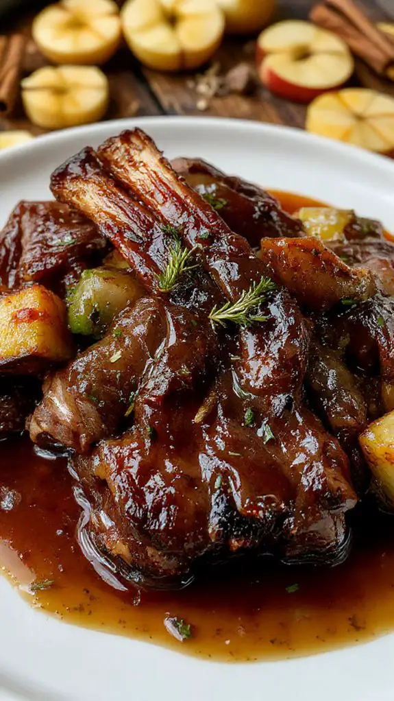 deglaze with apple cider