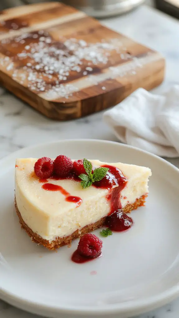 easy creamy customizable cheesecake