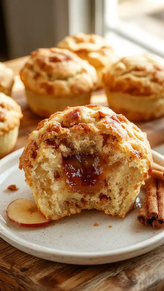 fall inspired comforting muffins