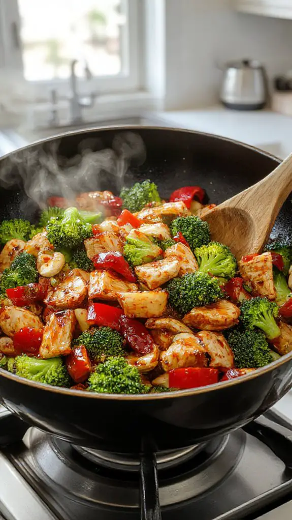 fresh ingredients quick cooking