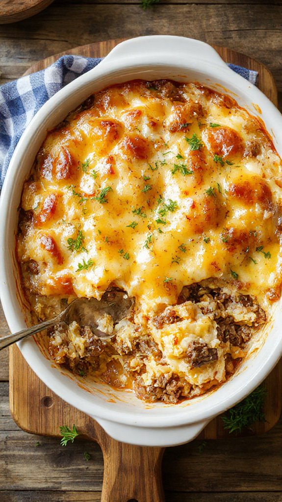 ground beef rice dish