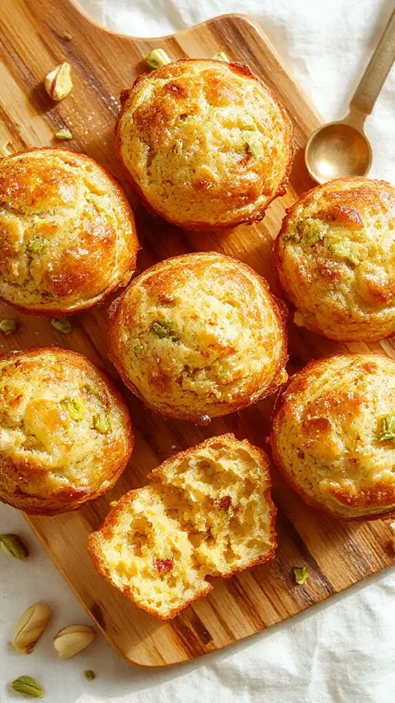 heart healthy pistachio muffin nutrition