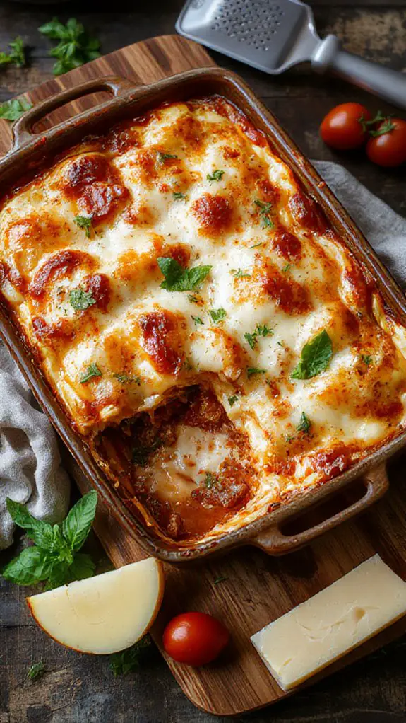 high protein lasagna nutrition