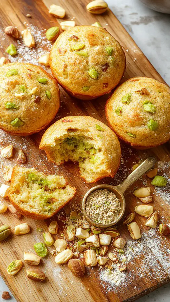 nutty moist tender muffins