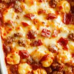 pasta pizza fusion dish