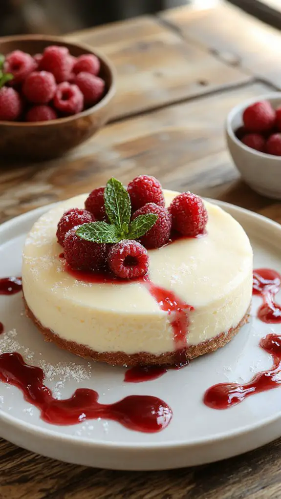 quality ingredients for cheesecake