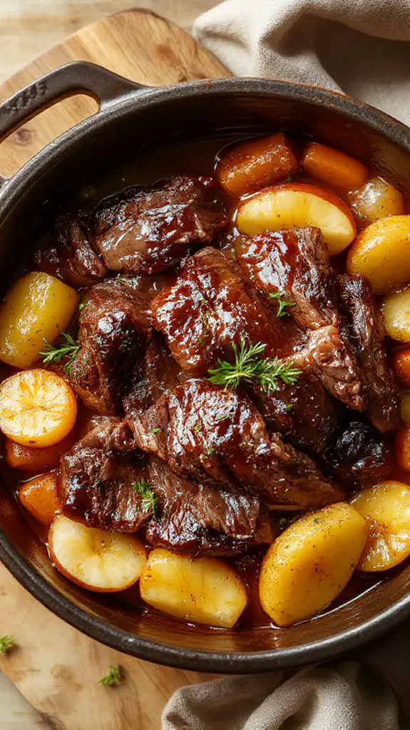 rich apple cider roast
