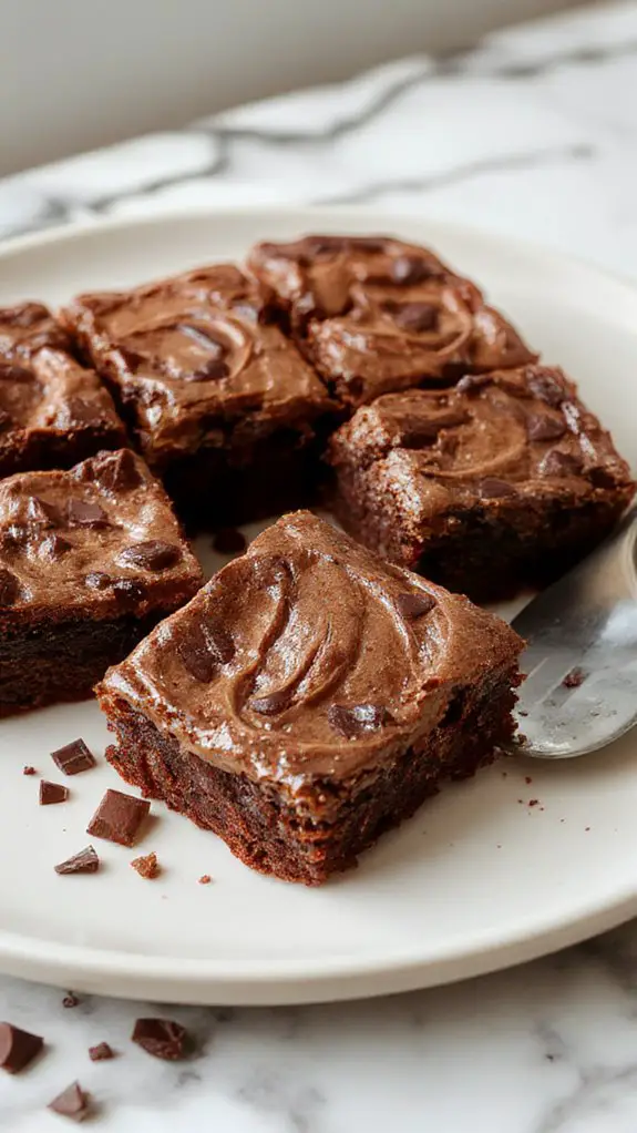 rich chocolate dessert squares