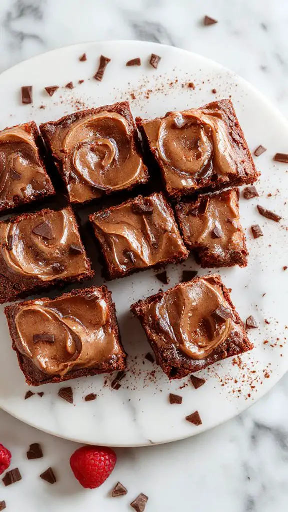 rich double layer dessert