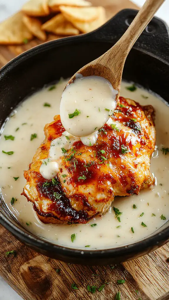 savory creamy chicken dish