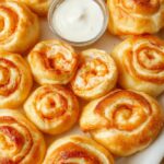 spicy buffalo chicken rolls