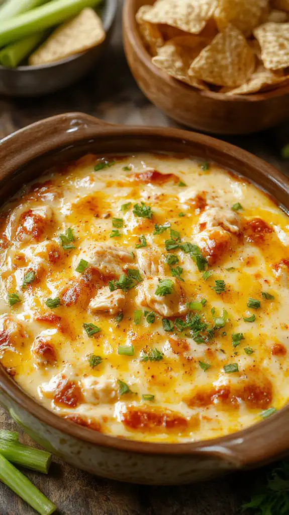 spicy cheese chicken dip